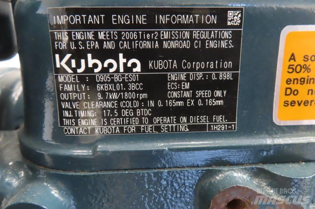 Kubota D905 Двигуни