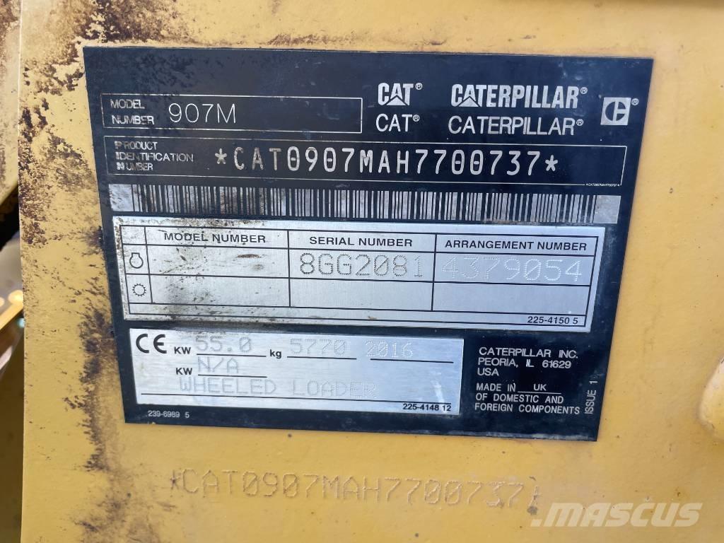 CAT 907 M Фронтальні навантажувачі