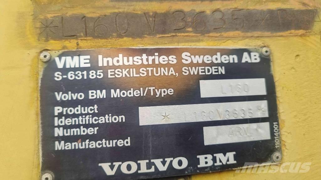 Volvo L 160 Фронтальні навантажувачі