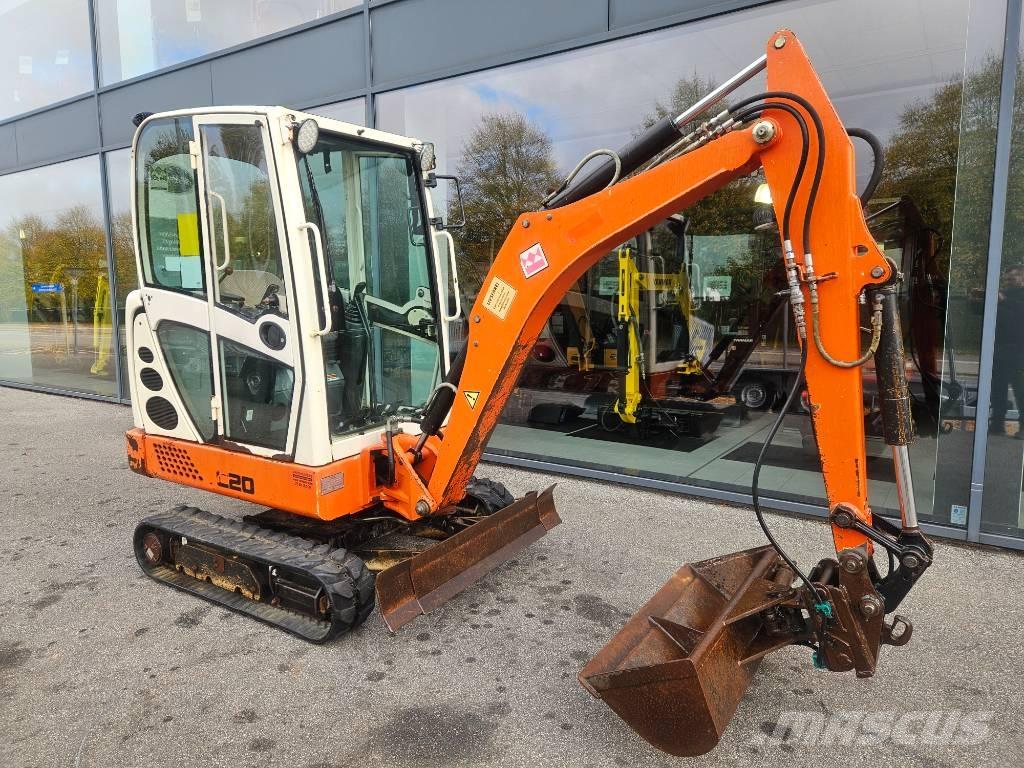 Terex TC 20 Міні-екскаватори < 7т