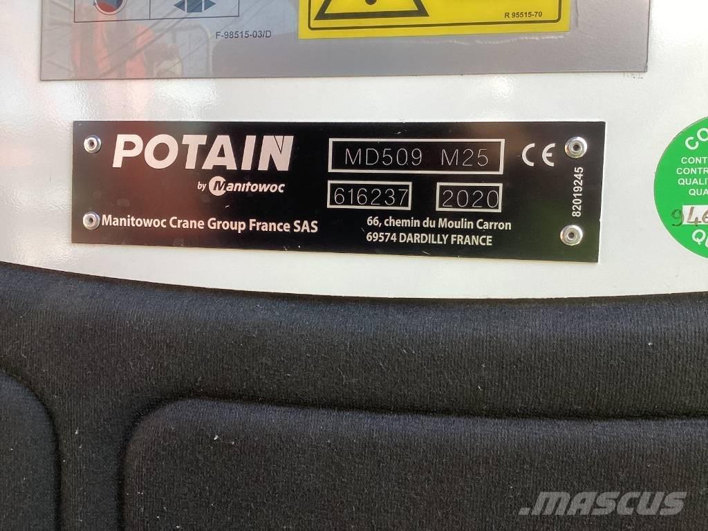 Potain MD509 Баштові крани