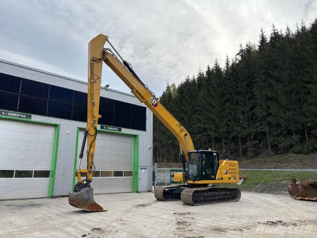 CAT 323 SLR Екскаватори з великим вилітом
