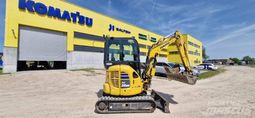 Komatsu PC 26 MR Міні-екскаватори < 7т