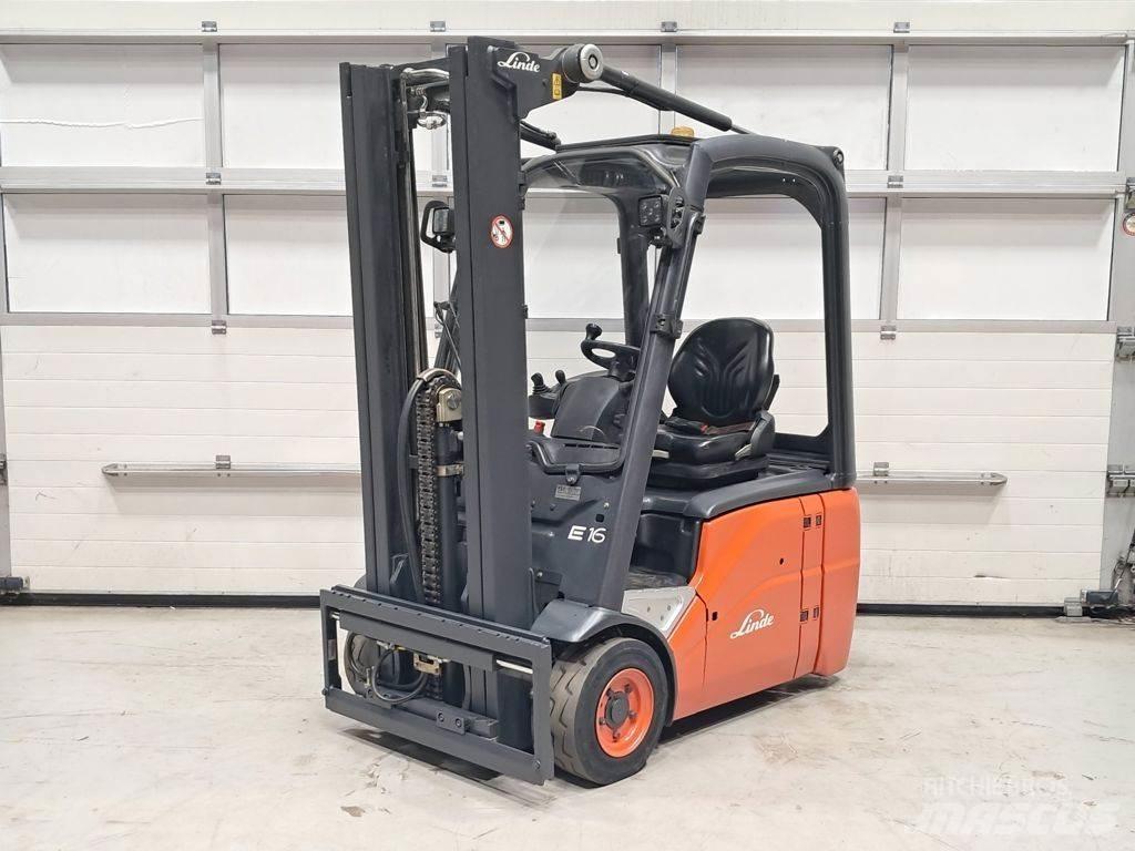 Linde E16C-01 Електронавантажувачі