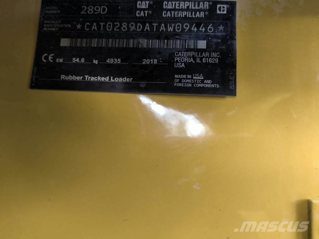 CAT 289D HF XPS Міні-навантажувачі