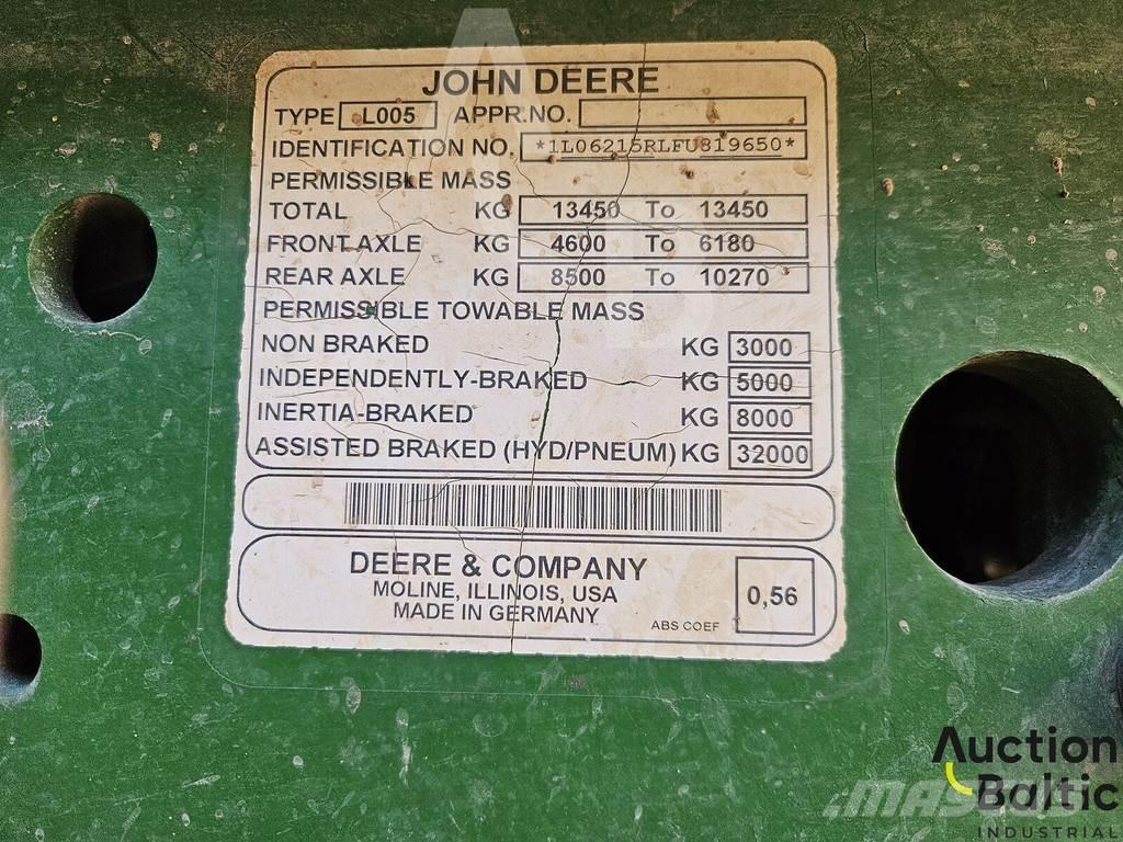 John Deere 6215 R Трактори