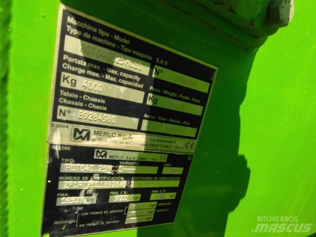 Merlo 40.25 Телескопічні навантажувачі