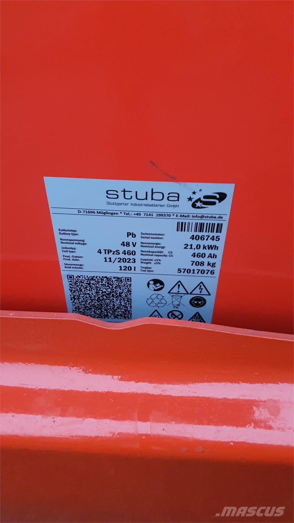 Linde E14-02 Електронавантажувачі