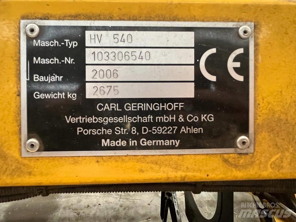 Geringhoff HV 540 Жатки