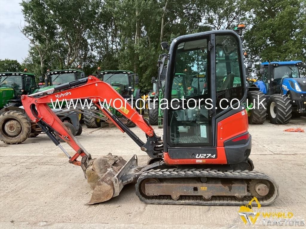 Kubota U 27-4 Міні-екскаватори < 7т