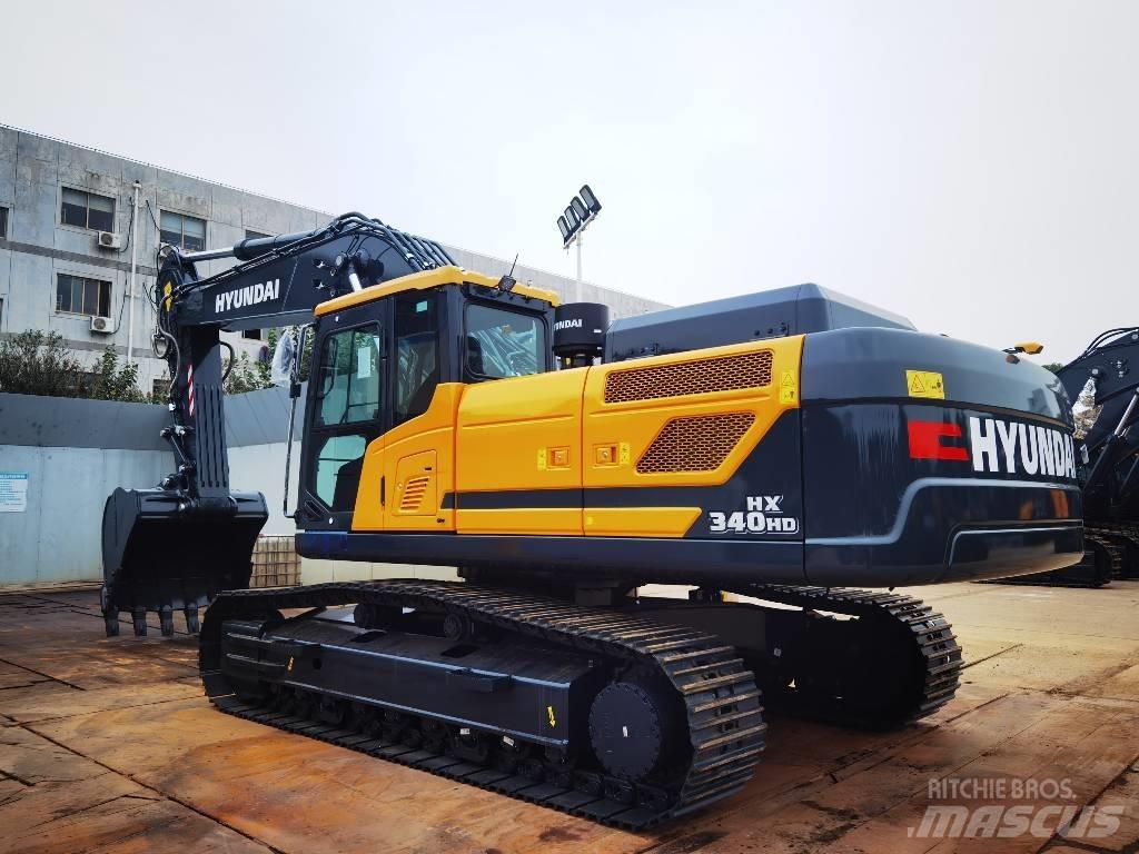 Hyundai HX340 Гусеничні екскаватори