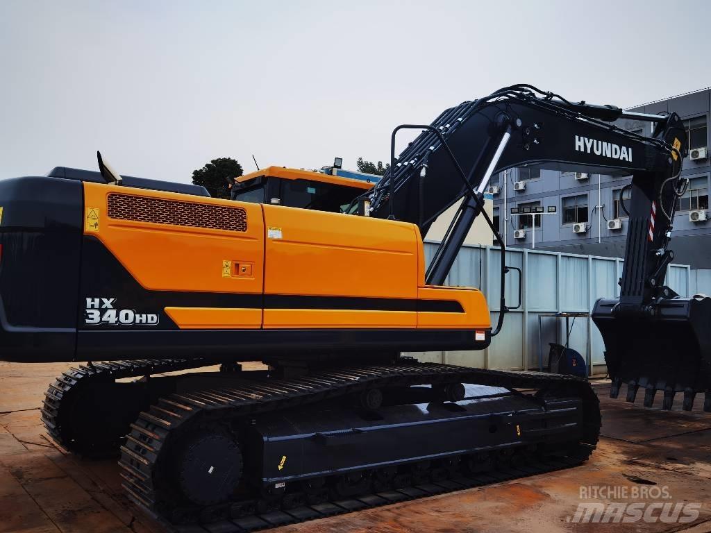 Hyundai HX340 Гусеничні екскаватори
