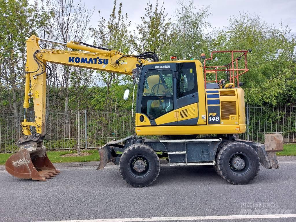 Komatsu PW148-11 Колісні екскаватори