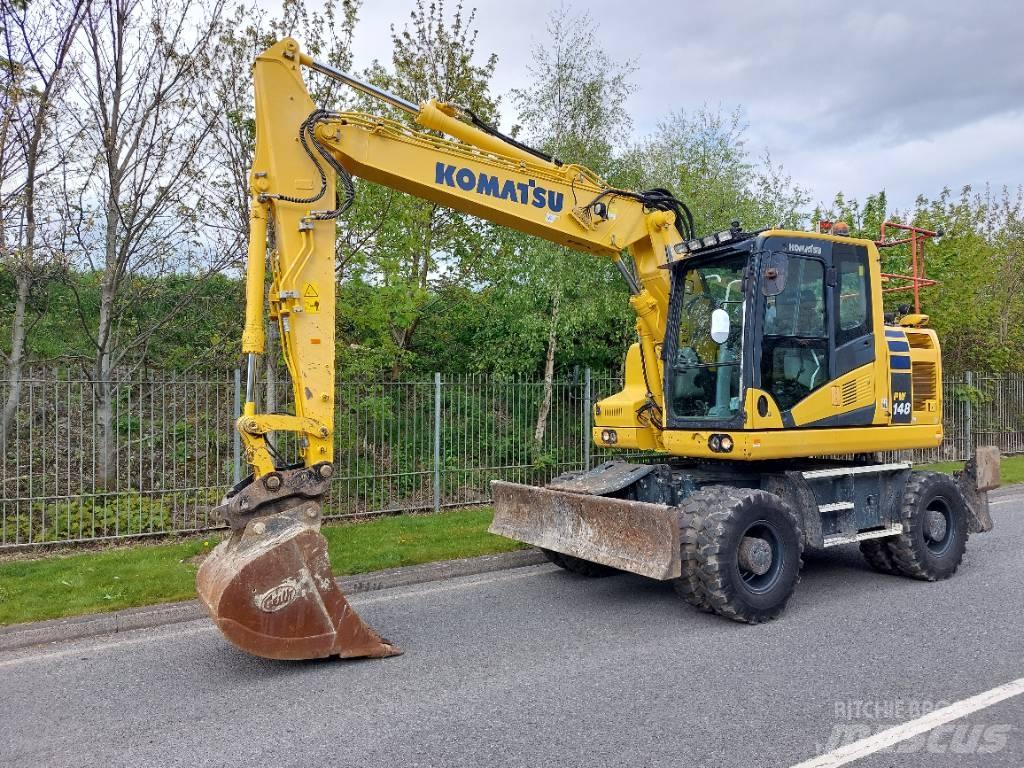 Komatsu PW148-11 Колісні екскаватори
