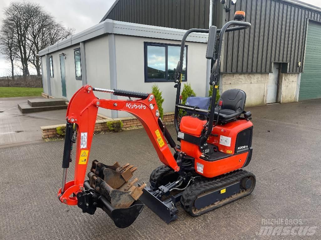 Kubota K008-5 Міні-екскаватори < 7т