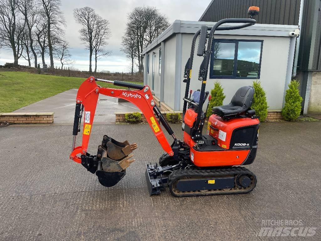 Kubota K008-5 Міні-екскаватори < 7т