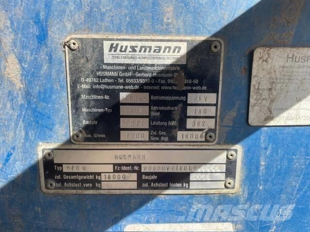 Husmann HFG 6 Знищувачі сміття  (шредери)
