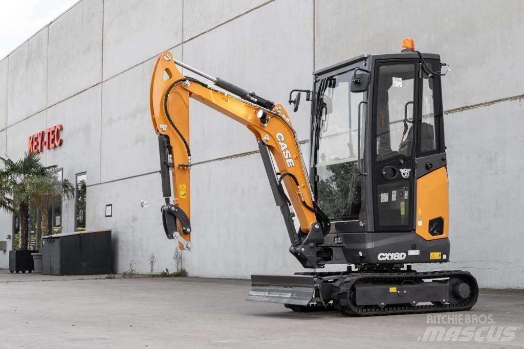 CASE CX 18D Міні-екскаватори < 7т