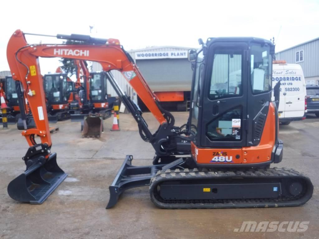 Hitachi ZX 48 U-6 Міні-екскаватори < 7т