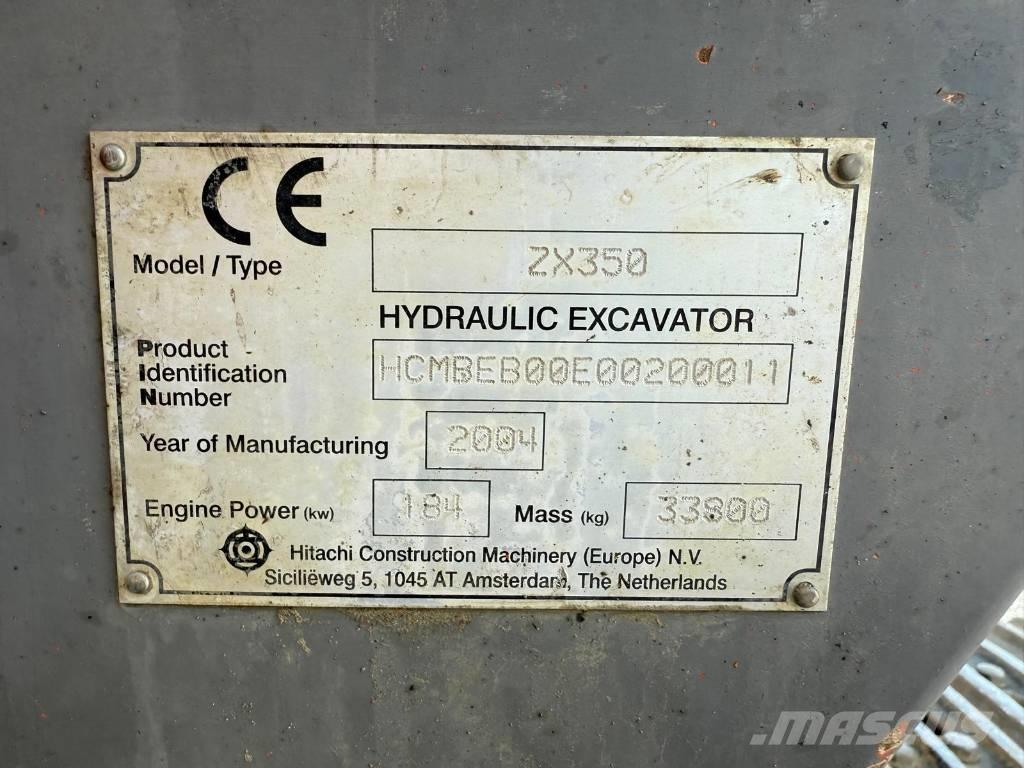Hitachi ZX 350 Гусеничні екскаватори