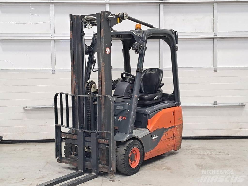 Linde E16C-02 Електронавантажувачі