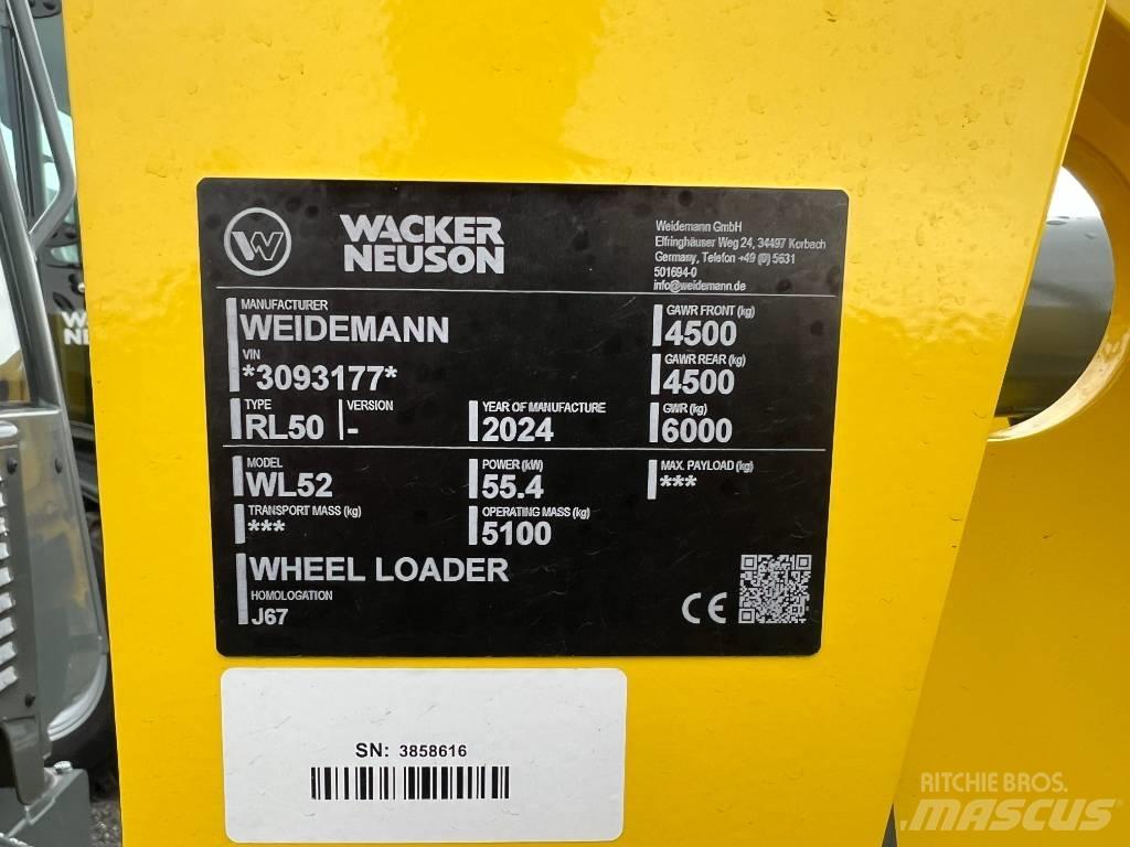 Wacker Neuson WL 52 Фронтальні навантажувачі