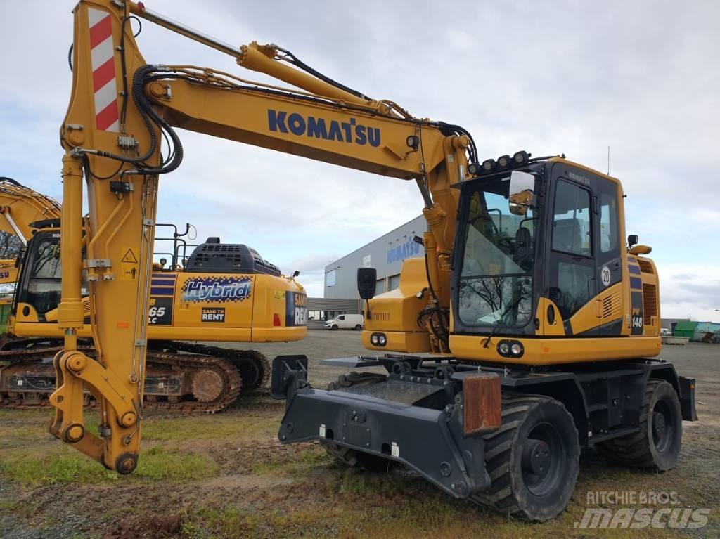 Komatsu PW148-11EO Колісні екскаватори