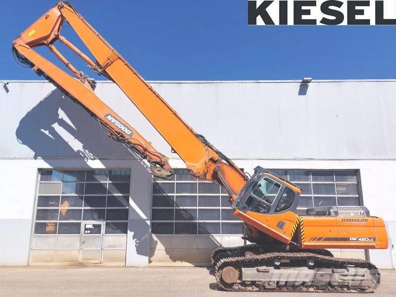Doosan DX 420 LC Екскаватори для знесення споруд