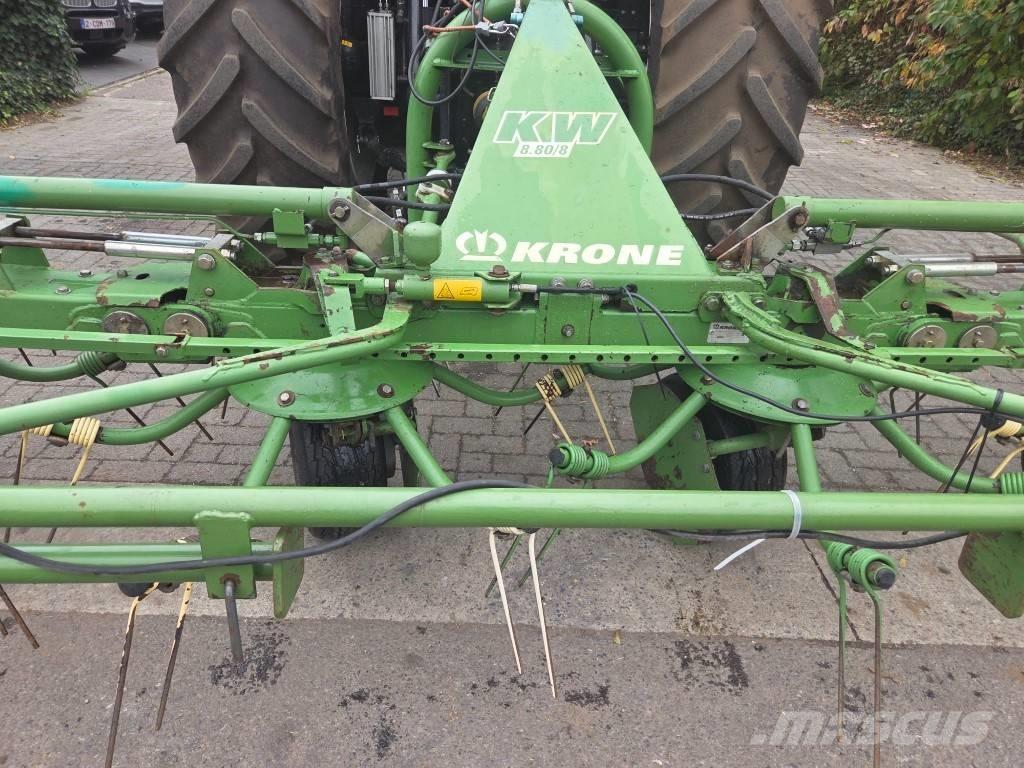 Krone KW 8.80/8 Граблі і сінозворушувачі