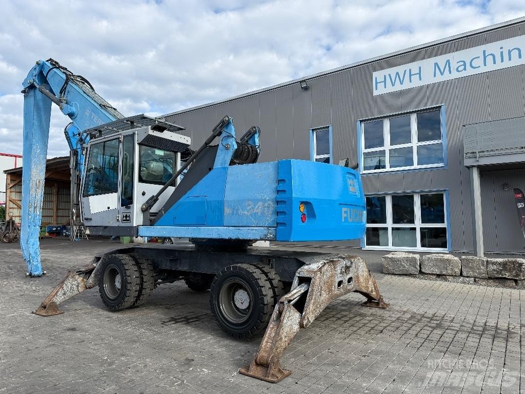 Fuchs MHL 340 D Перевантажувачі металобрухту/промислові навантажувачі