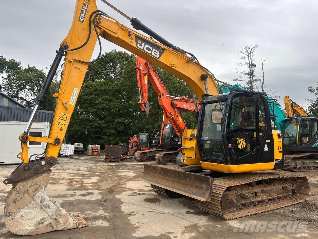 JCB JZ140 with blade Гусеничні екскаватори