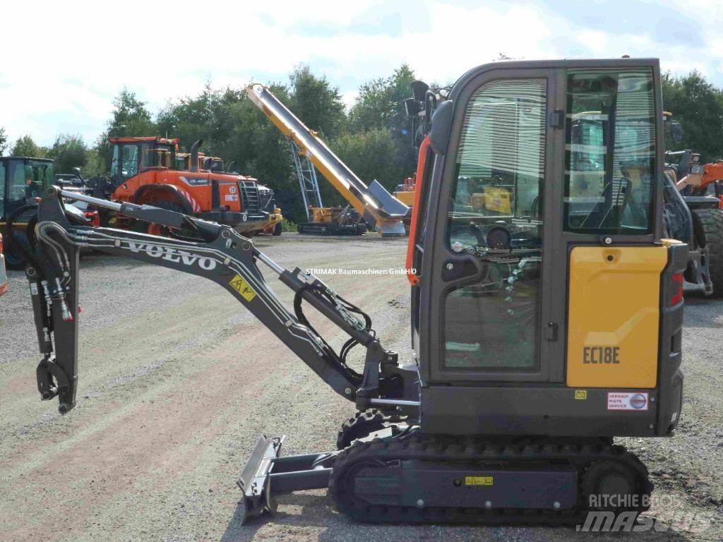 Volvo EC 18 E Міні-екскаватори < 7т
