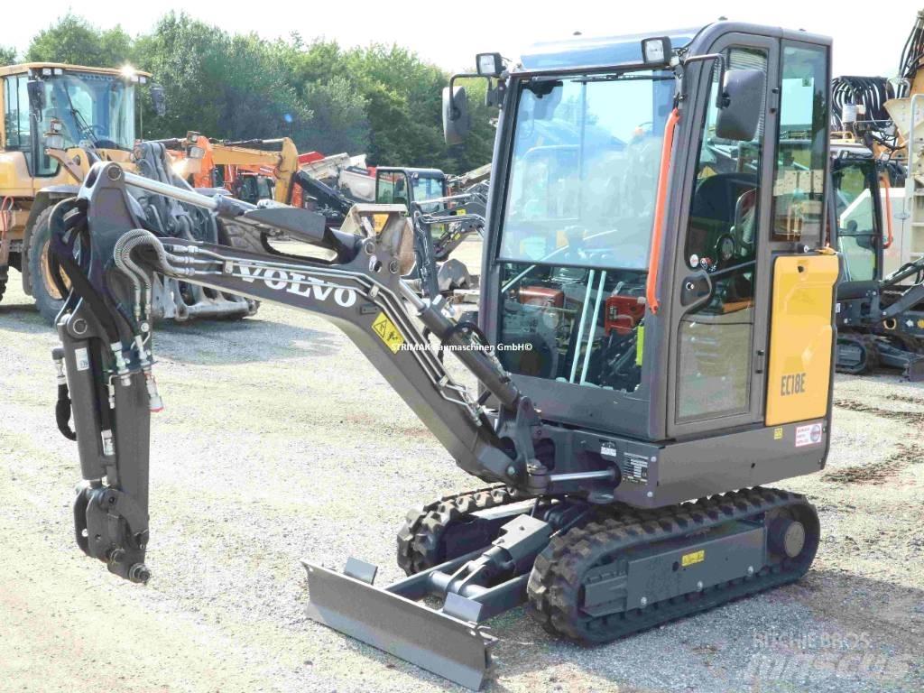 Volvo EC 18 E Міні-екскаватори < 7т