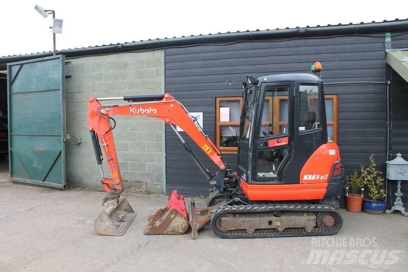 Kubota KX 61-3 Міні-екскаватори < 7т