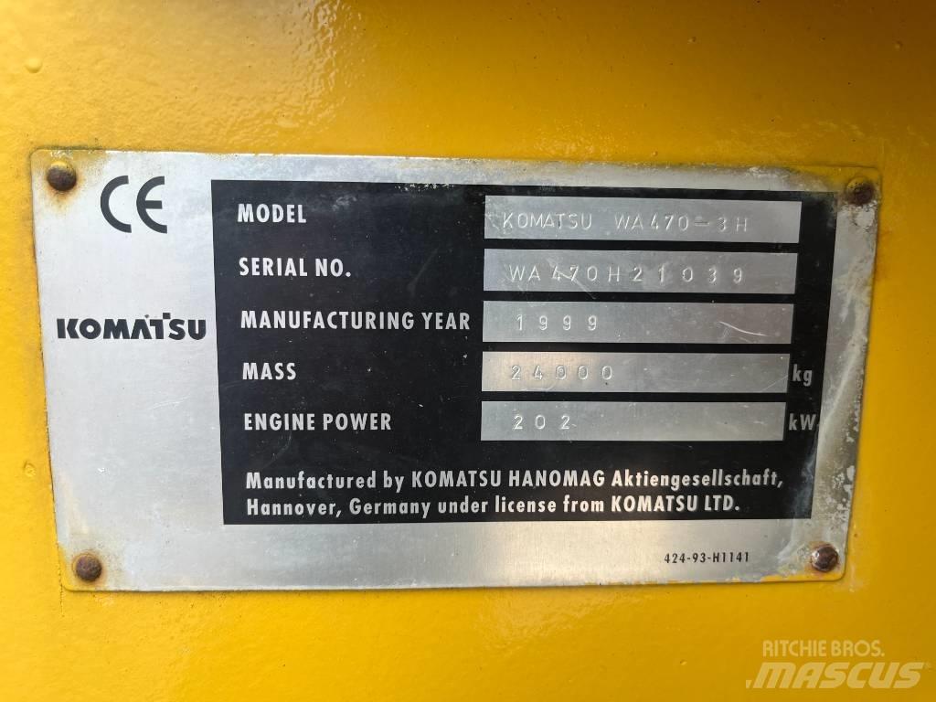 Komatsu WA 470-3H Фронтальні навантажувачі