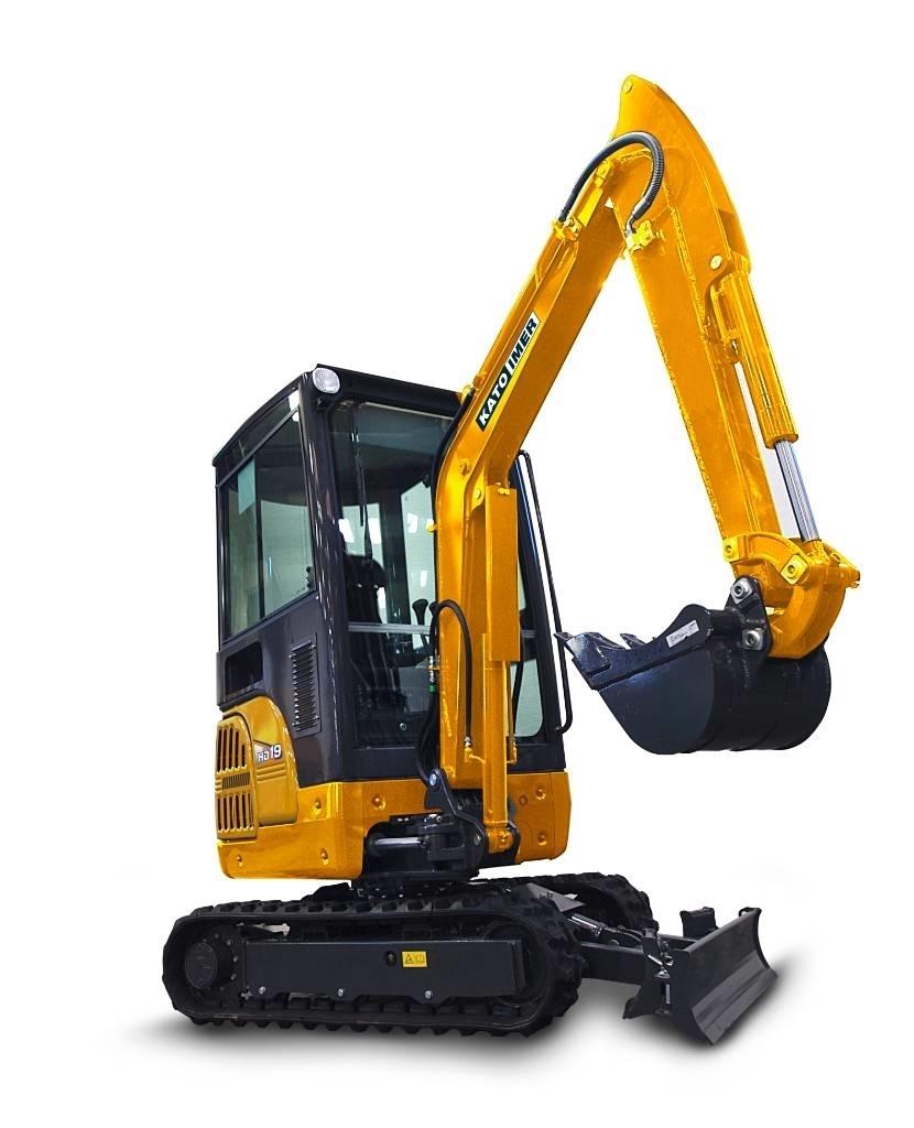 Kato HD19VXT Міні-екскаватори < 7т