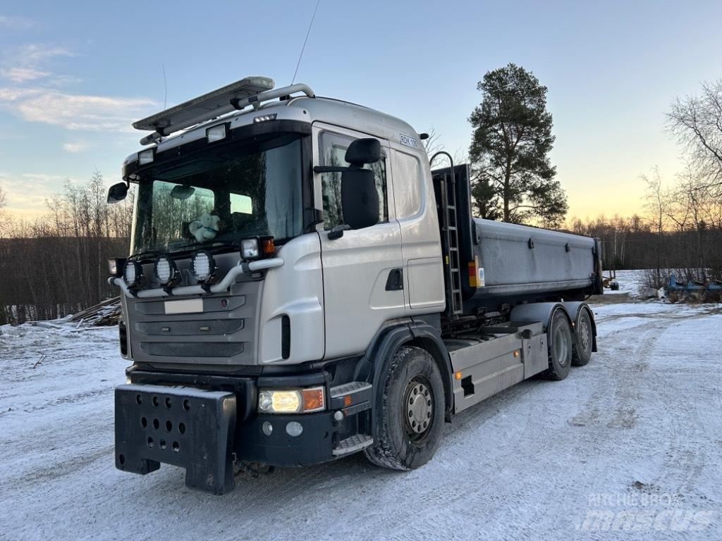 Scania G 480 Вантажівки з гаковим підйомом