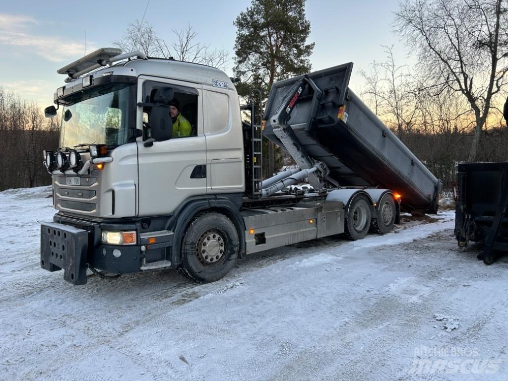 Scania G 480 Вантажівки з гаковим підйомом