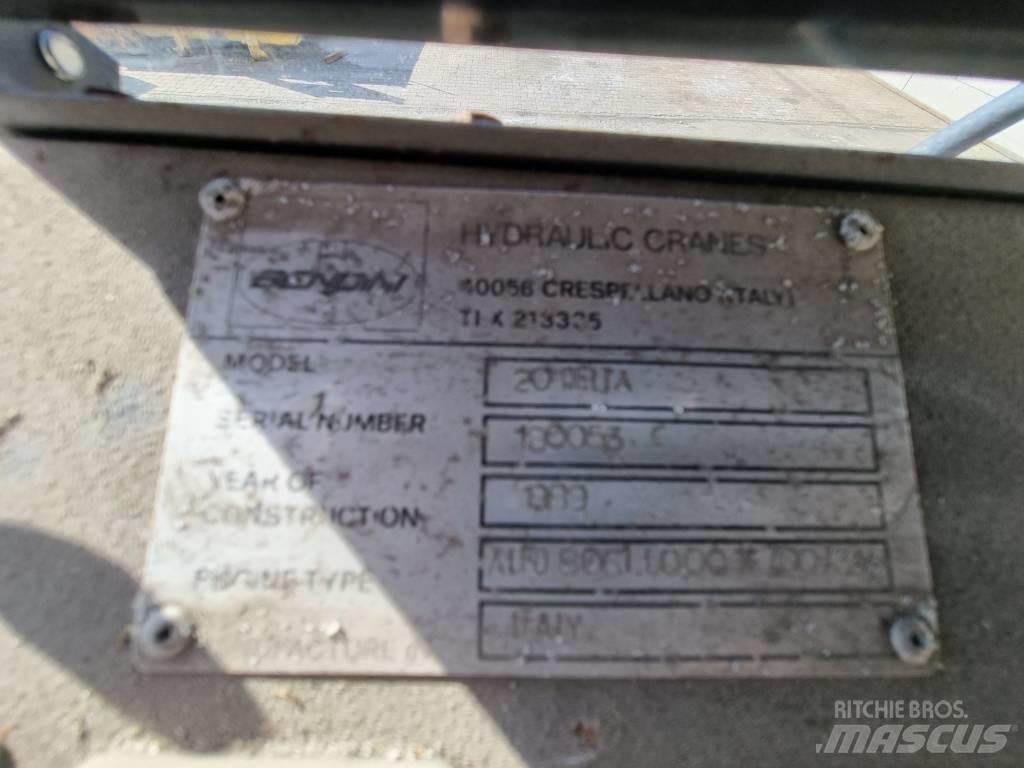 Bendini 20 Delta автокрани всюдиходи