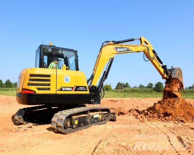 Sany SY 60 C Міні-екскаватори < 7т
