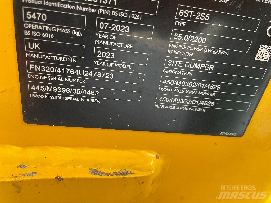 JCB 6 T Міні самоскиди