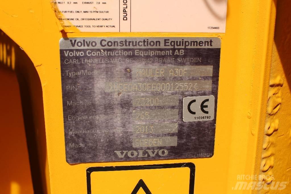 Volvo A 30 F Зчленовані самоскиди