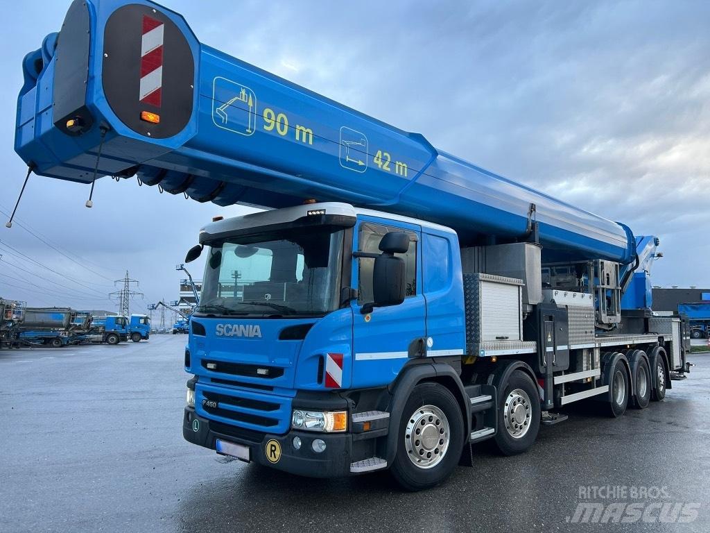 Scania P 450 Автовишки на базі вантажівки