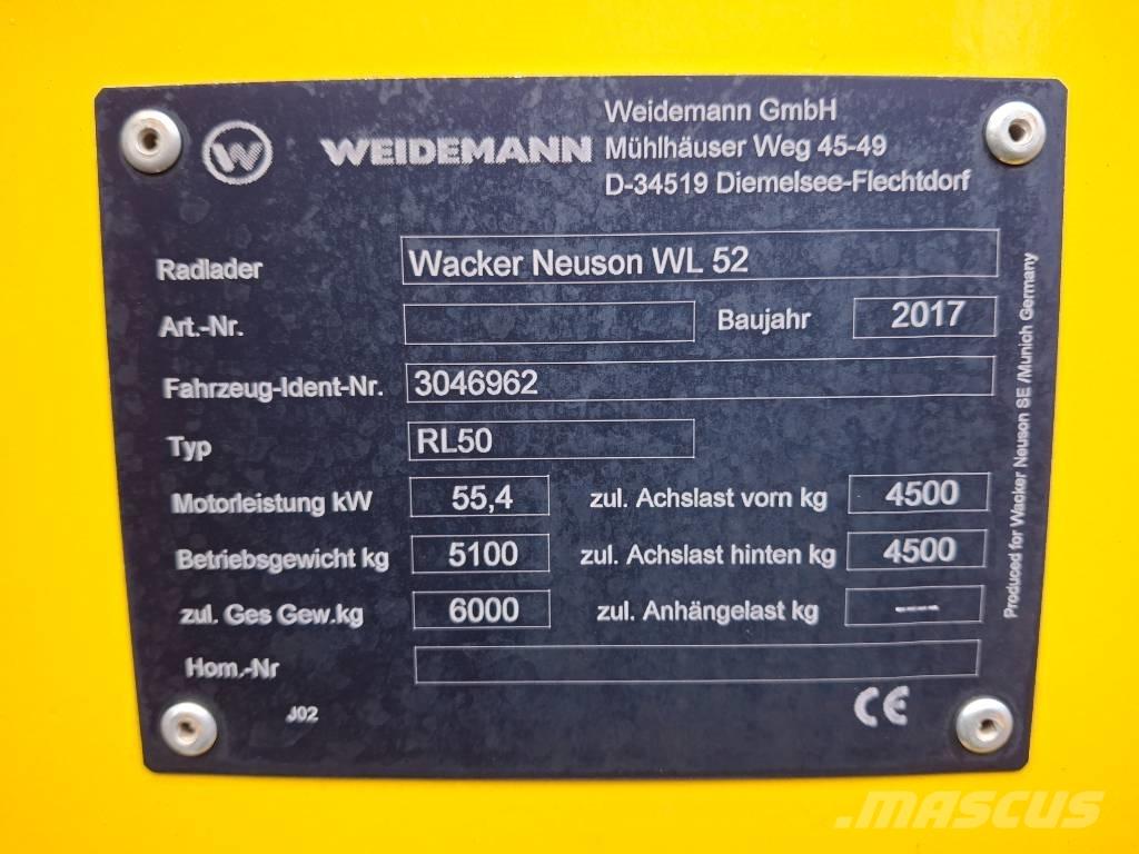 Wacker Neuson WL 52 Фронтальні навантажувачі