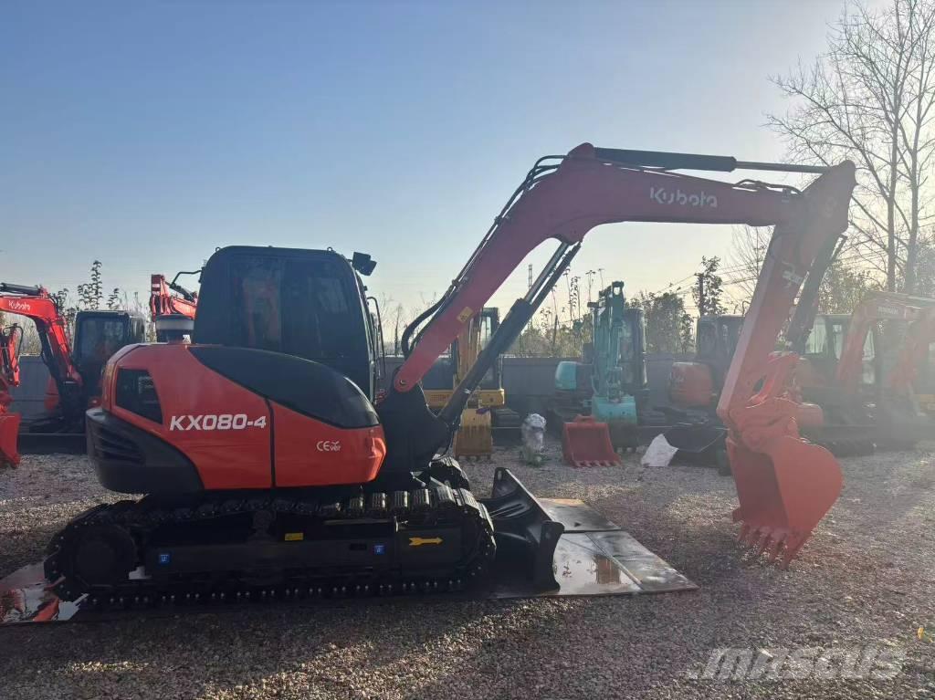 Kubota KX 080-4 Середні екскаватори 7т. - 12т.
