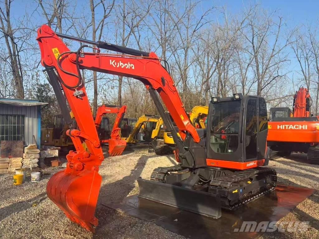 Kubota KX 080-4 Середні екскаватори 7т. - 12т.