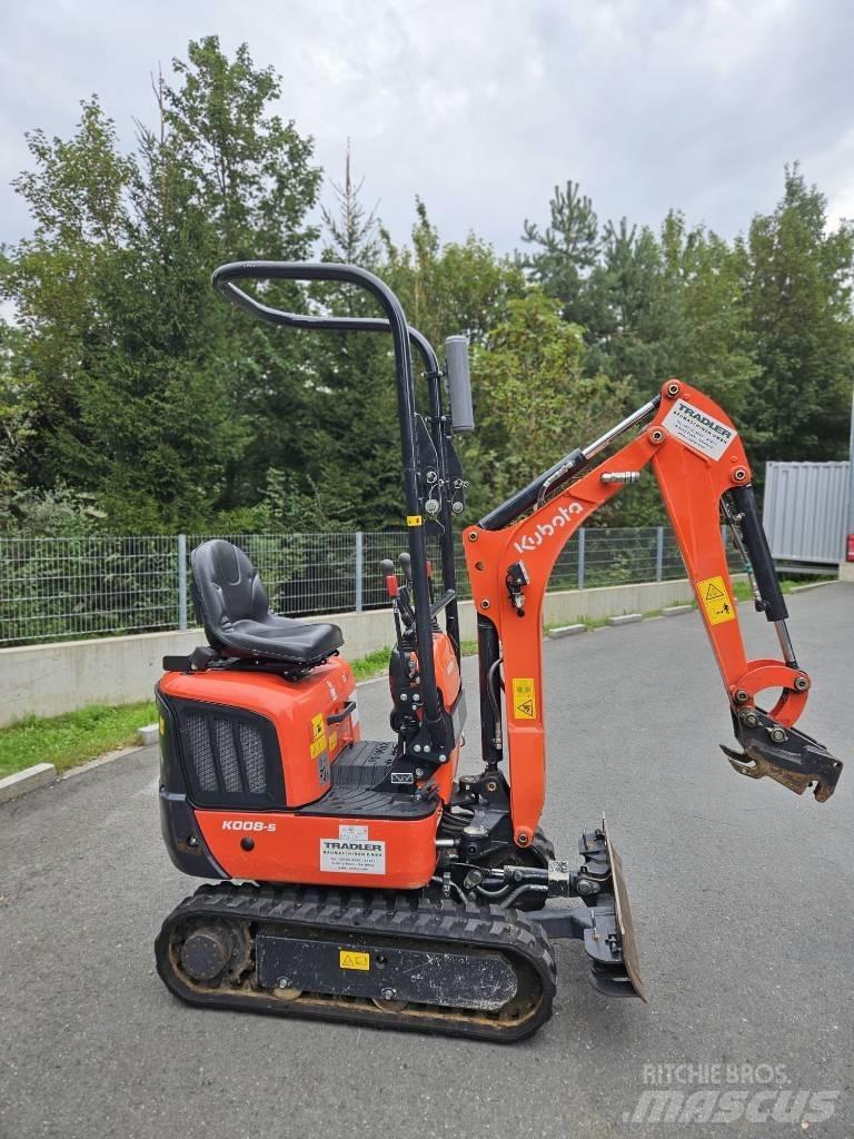 Kubota K008-5 VHG Міні-екскаватори < 7т