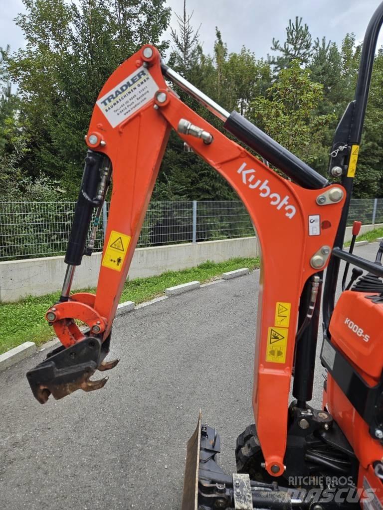 Kubota K008-5 VHG Міні-екскаватори < 7т