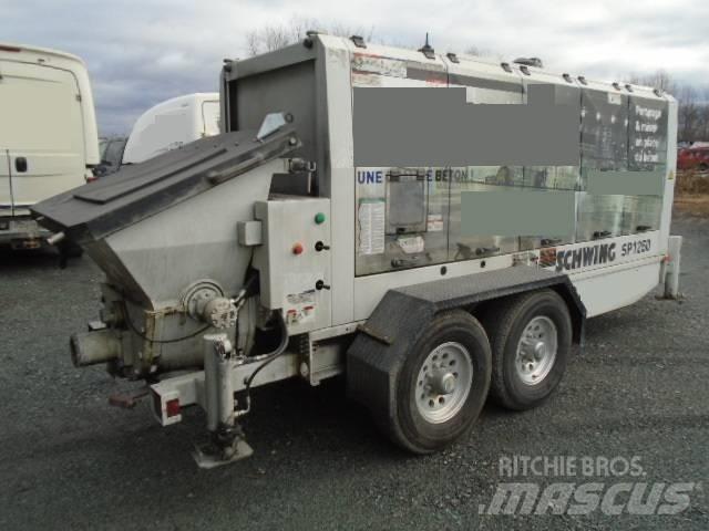 Schwing SP 1250 Бетононасоси