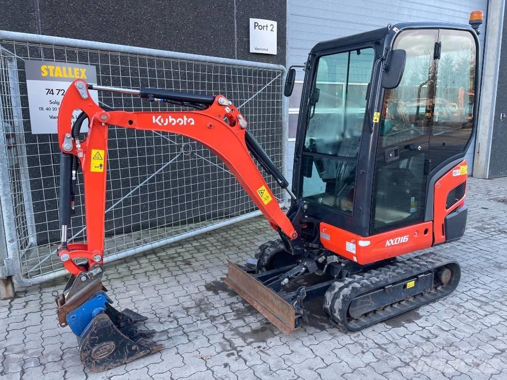 Kubota KX016-4 Міні-екскаватори < 7т